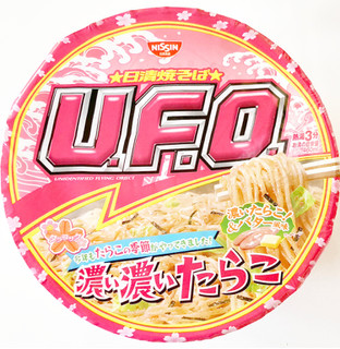 「日清食品 日清焼そばU.F.O. 濃い濃いたらこ カップ103g」のクチコミ画像 by コーンスナック好きさん