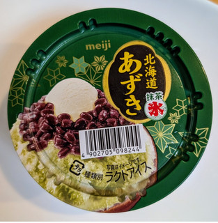 「明治 北海道あずき抹茶氷」のクチコミ画像 by はるなつひさん