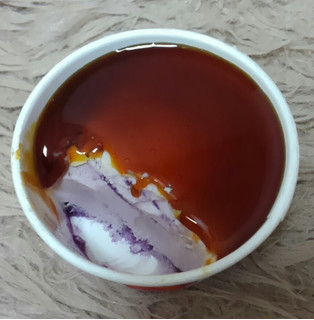 「ハーゲンダッツ マイスイート 紫イモのクレームブリュレ カップ97ml」のクチコミ画像 by かなぱんちさん