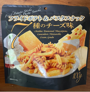 「スイートボックス フライドポテト＆パスタスナック 7種のチーズ味 100g」のクチコミ画像 by ピンクのぷーさんさん