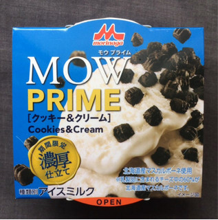 「森永 MOW PRIME クッキー＆クリーム 濃厚仕立て カップ105ml」のクチコミ画像 by カスタード ホイップさん