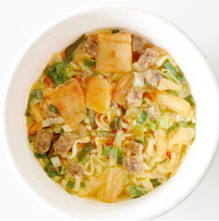 「明星食品 BIGだぜ！一平ちゃん 豚キムチラーメン カップ92g」のクチコミ画像 by コーンスナック好きさん