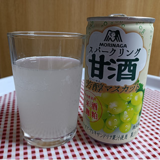 「森永製菓 スパークリング甘酒 芳醇マスカット 缶190ml」のクチコミ画像 by hiro718163さん