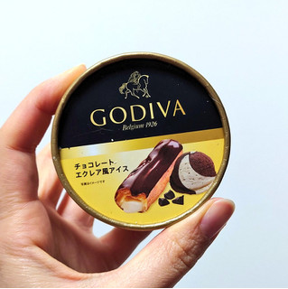 「ゴディバ カップアイス チョコレートエクレア風アイス カップ90ml」のクチコミ画像 by 果季口さん