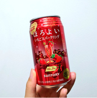 「サントリー ほろよい いちごスパークリング 缶350ml」のクチコミ画像 by 果季口さん