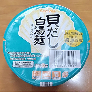 「セイコーフレッシュフーズ 貝だし白湯麺 62g」のクチコミ画像 by ニャンタさん
