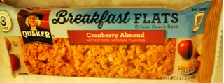 「クエーカー Breakfast Flats Cranberry Almond 袋3枚」のクチコミ画像 by レビュアーさん