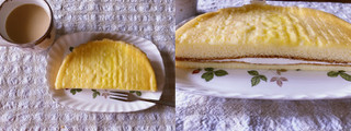 「ミニストップ MINISTOP CAFE クレープケーキ レアチーズ風味クリーム」のクチコミ画像 by nagomi7さん