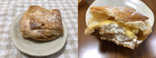 「ヤマザキ シュークリームにパイのせちゃいました マロンクリーム＆ミルクホイップ 袋1個」のクチコミ画像 by nagomi7さん