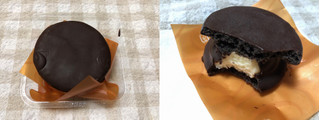 「ローソン Uchi Cafe’ チョコクッキーサンド」のクチコミ画像 by nagomi7さん