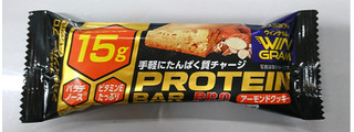 「ブルボン ウィングラム プロテインバーPRO アーモンドクッキー 袋40g」のクチコミ画像 by もぐりーさん