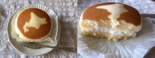 「ヤマザキ 北海道チーズ蒸しケーキのミルククリームサンド」のクチコミ画像 by nagomi7さん