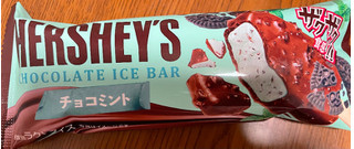 「HERSHEY’S チョコレートアイスバー チョコミント 袋90ml」のクチコミ画像 by 甘党の桜木さん