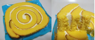 「ヤマザキ 北海道おいしさ探訪 北海道産チーズのロールケーキ 袋1個」のクチコミ画像 by みにょあさん