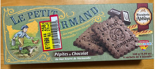 「キタノ商事 アベイ ノルマンディ チョコチップクッキー 箱4枚×4」のクチコミ画像 by わやさかさん