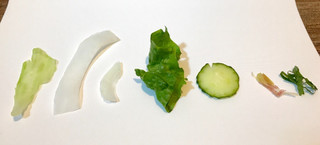 「セブン-イレブン 大葉とみょうが香るサラダ」のクチコミ画像 by レビュアーさん
