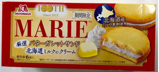 「森永製菓 マリーバターガレットサンド 厳選北海道ミルクのクリーム 箱6個」のクチコミ画像 by SANAさん