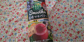 「カゴメ 野菜生活100 Smoothie 巨峰マキベリーMix パック330ml」のクチコミ画像 by みほなさん