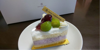 「アンリ・シャルパンティエ ザ・ショートケーキ 2種のぶどう」のクチコミ画像 by みほなさん