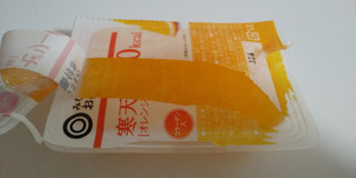 「みなさまのお墨付き 寒天ゼリー0kcal オレンジ味 カップ150g×2」のクチコミ画像 by レビュアーさん