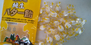 「昭和製菓 北海道純正バター飴 袋100g」のクチコミ画像 by レビュアーさん