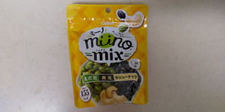 「カルビー miino mix えだ豆黒豆カシューナッツしお味 袋27g」のクチコミ画像 by レビュアーさん