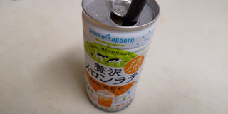 「ポッカサッポロ 贅沢メロンラテ 缶190g」のクチコミ画像 by レビュアーさん