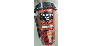 「雪印メグミルク PROTEIN10 CAFE LATTE カップ200g」のクチコミ画像 by レビュアーさん