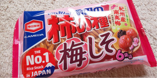 「亀田製菓 亀田の柿の種 梅しそ 袋6包」のクチコミ画像 by taaさん