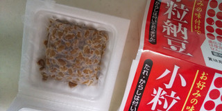 「水戸フーズ 小粒納豆 パック45g×3」のクチコミ画像 by レビュアーさん