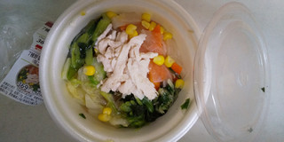 「ファミリーマート 7種野菜の鶏塩スープ 塩こうじ入り」のクチコミ画像 by レビュアーさん