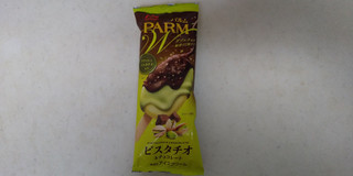 「森永 PARM ダブルチョコ ピスタチオ＆チョコレート 袋80ml」のクチコミ画像 by レビュアーさん