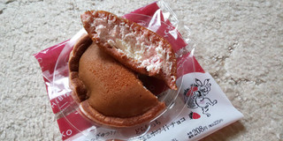 「ローソン Uchi Cafe’ × ICHIBIKO どらもっち 苺＆ホワイトチョコ」のクチコミ画像 by taaさん