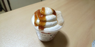 「ローソン Uchi Cafe’ × 桔梗屋 ソフトクリーム風パフェ」のクチコミ画像 by taaさん