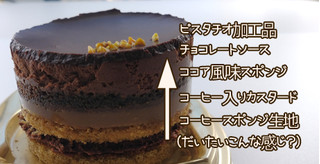 「ファミリーマート コーヒー香るショコラケーキ」のクチコミ画像 by くまプップさん