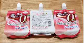 「たらみ 濃い白桃0kcal蒟蒻ゼリー 袋150g」のクチコミ画像 by みにぃ321321さん