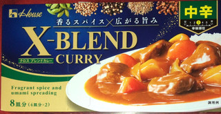 「ハウス X‐BLEND CURRY 中辛 箱140g」のクチコミ画像 by Anchu.さん