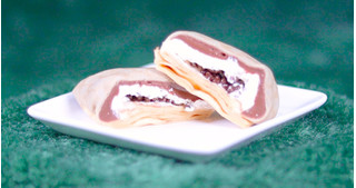 「セブン-イレブン クレープ 生チョコクリーム＆ホイップ」のクチコミ画像 by うさたん ちゃんねるさん