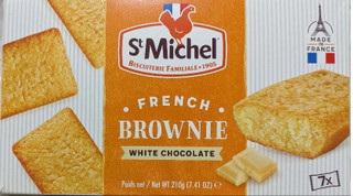 「St Michel ホワイトチョコレート ブラウニー 30g×7」のクチコミ画像 by もぐちゃかさん