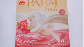 「森永 PARM ストロベリーチーズケーキ 箱6本」のクチコミ画像 by ぺりちゃんさん