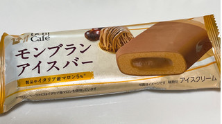 「ローソン Uchi Cafe’ モンブランアイスバー 袋83ml」のクチコミ画像 by ぺりちゃんさん