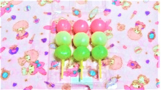 「ヤマザキ 串だんご 三色だんご パック3本」のクチコミ画像 by tibihiromiさん