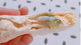 「ローソン サラダラップ ポリポリ野菜とチキン」のクチコミ画像 by ぺりちゃんさん
