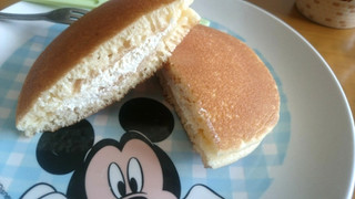 「セブンプレミアム 北海道クリームチーズパンケーキ 袋2個」のクチコミ画像 by banさん