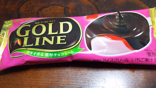 「明治 GOLD LINE チョコレート＆Wストロベリー 袋90ml」のクチコミ画像 by ﾙｰｷｰｽﾞさん