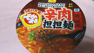 「マルちゃん でかまる 辛肉担担麺 カップ159g」のクチコミ画像 by ﾙｰｷｰｽﾞさん