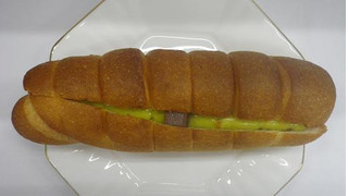 「ローソン ちぎれるフランスパン ピスタチオショコラ」のクチコミ画像 by キックンさん