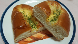 「木村屋 素 たまごチーズパン 袋1個」のクチコミ画像 by 紫の上さん