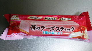 「森永製菓 苺のチーズスティック 袋63ml」のクチコミ画像 by mikiさん
