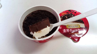 「江崎グリコ デリチェ 濃厚チョコケーキ」のクチコミ画像 by ゆっち0606さん